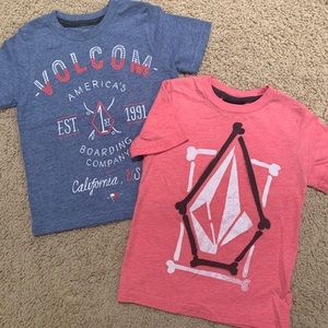 Two Volcom T-Shirts, size 2T